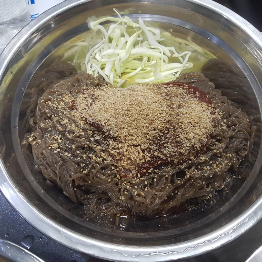 세숫대야 냉면