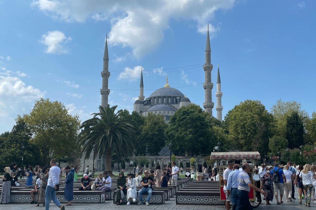 블루 모스크 하기아 소피아역사 유적지터키 이스탄불