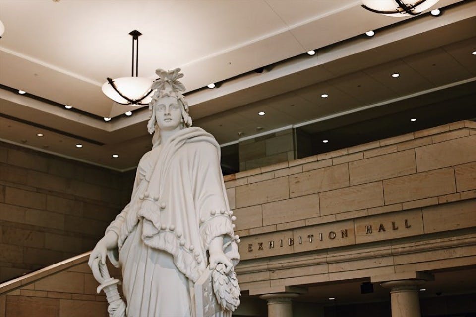 가이드와 함께하는 캐피톨힐 소그룹 도보 투어