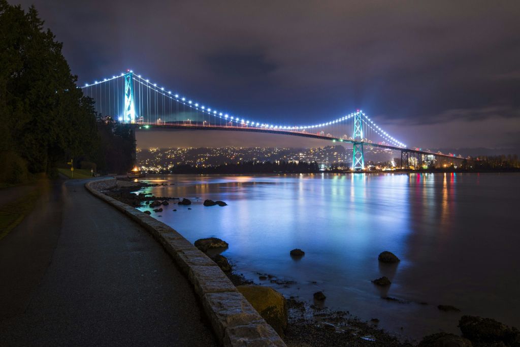 밴쿠버 야간 항구 투어