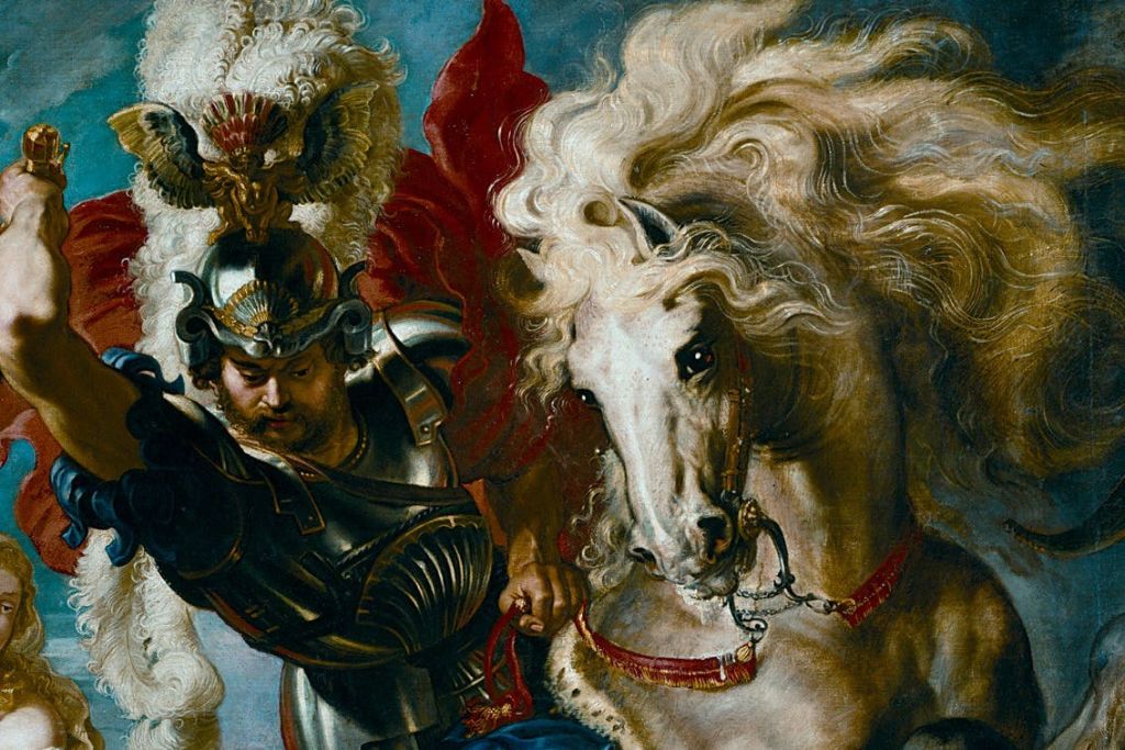 가슴에 손을 얹은 기사 - 엘 그레코