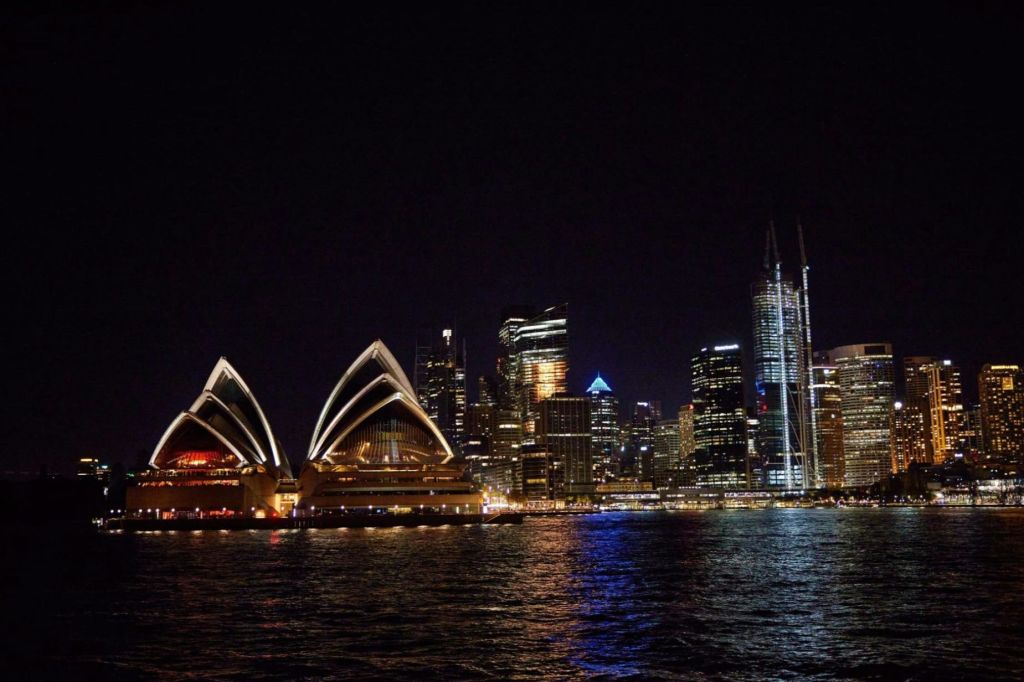 시드니 빅버스: 오픈탑 버스 야간 투어