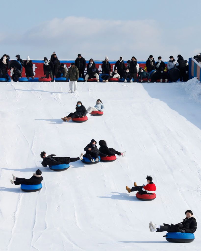 漢江 雪ソリ遊び場オープン 🛷 Thumbnail