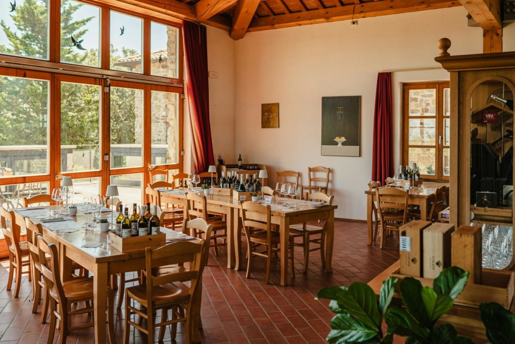 코르테 파보네 테이스팅 룸