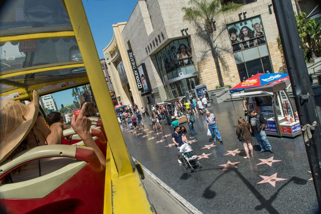 로스앤젤레스 및 할리우드 홉온홉오프 버스