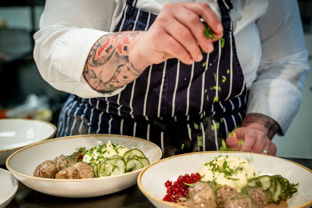 바이킹 박물관의 레스토랑 엘드