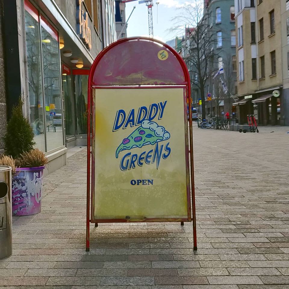 대디 그린스 피자 바
