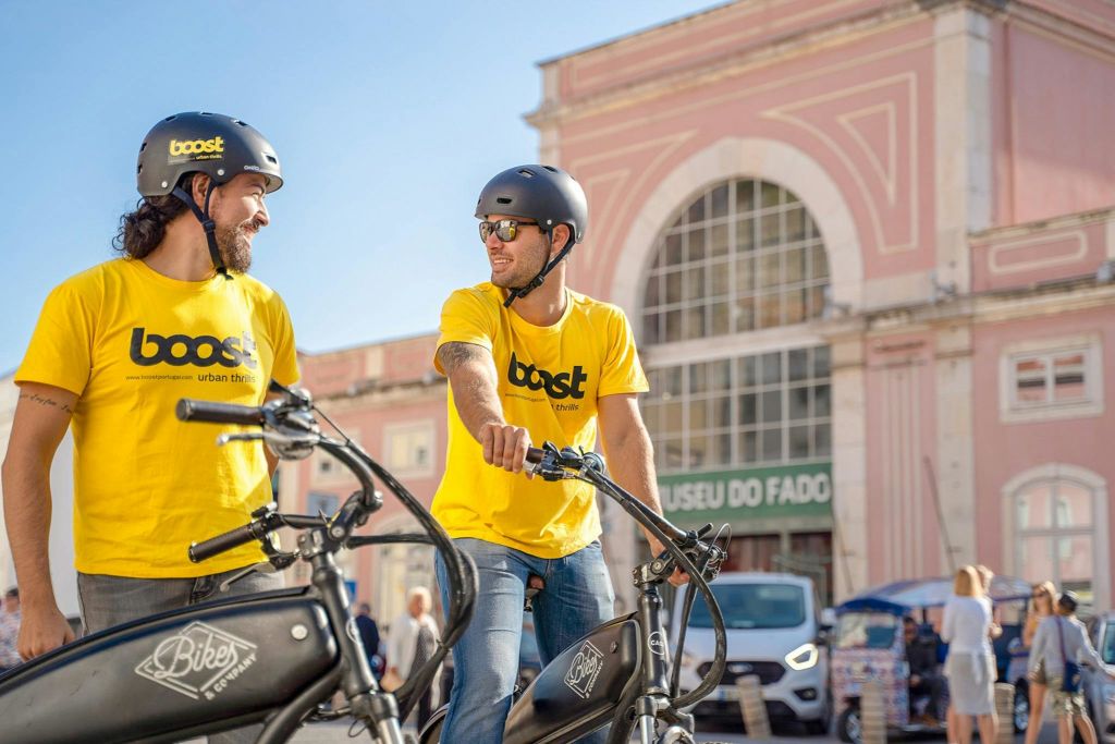 전기자전거를 타고 즐기는 리스본 언덕 투어