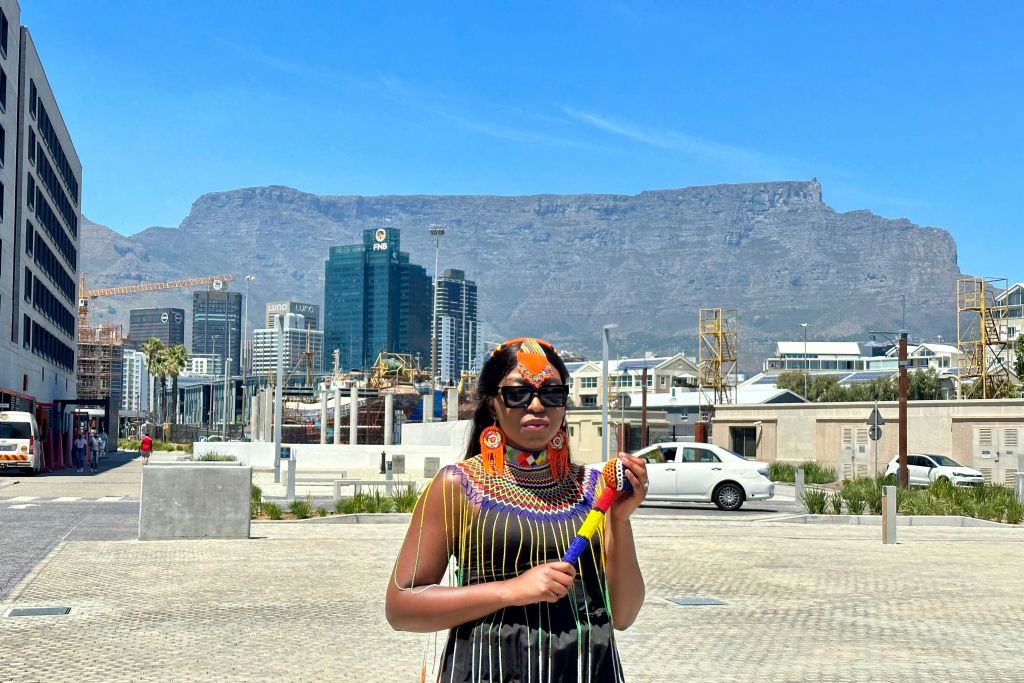 V&A에서 바라본 테이블 마운틴의 모습