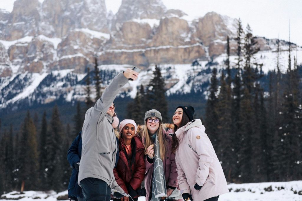 밴프 투어 - 성 전망대