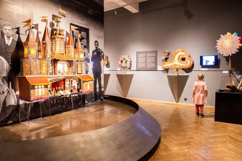 박물관 내부 전시