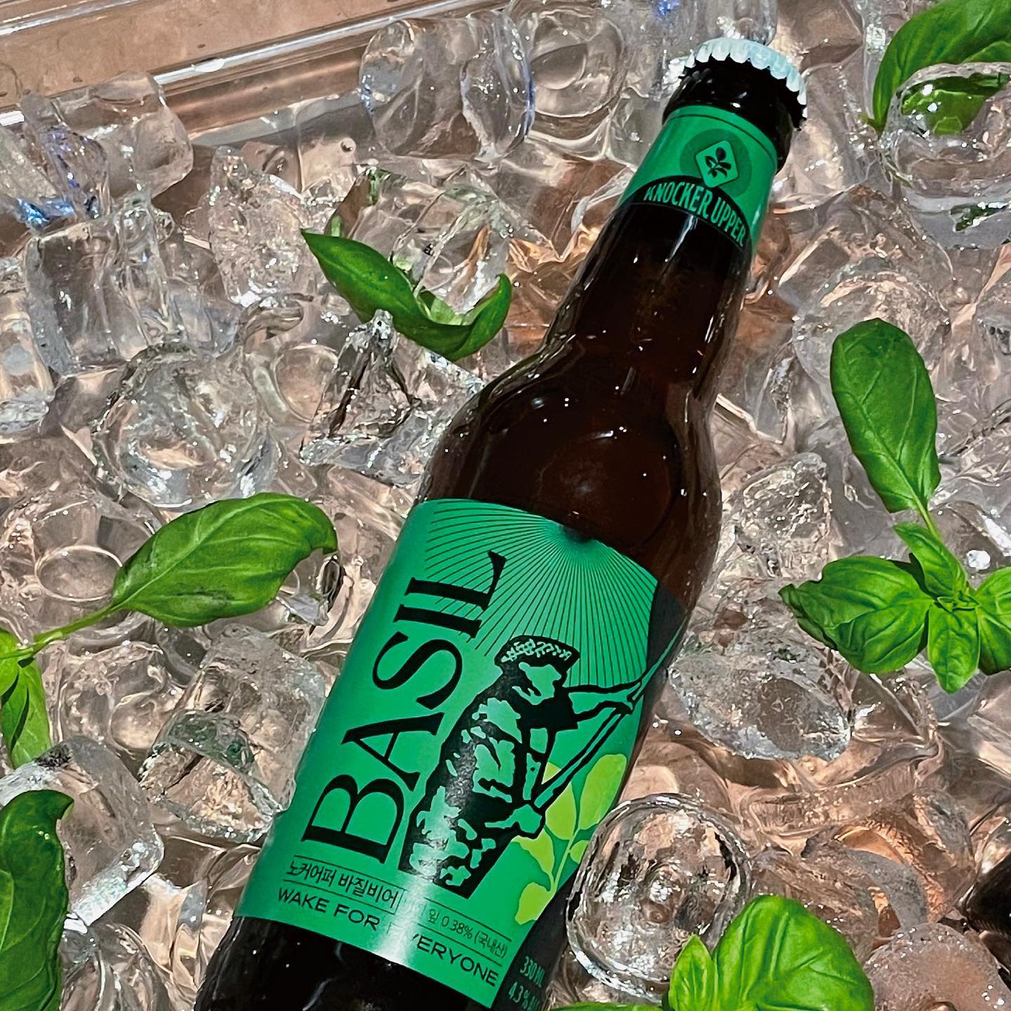 Knocker Upper beer basil