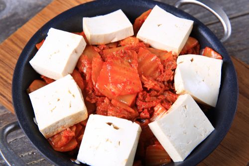 Dubu-kimchi + Dubu-tang