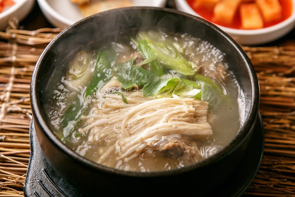 Galbi-tang (beef short rib soup)