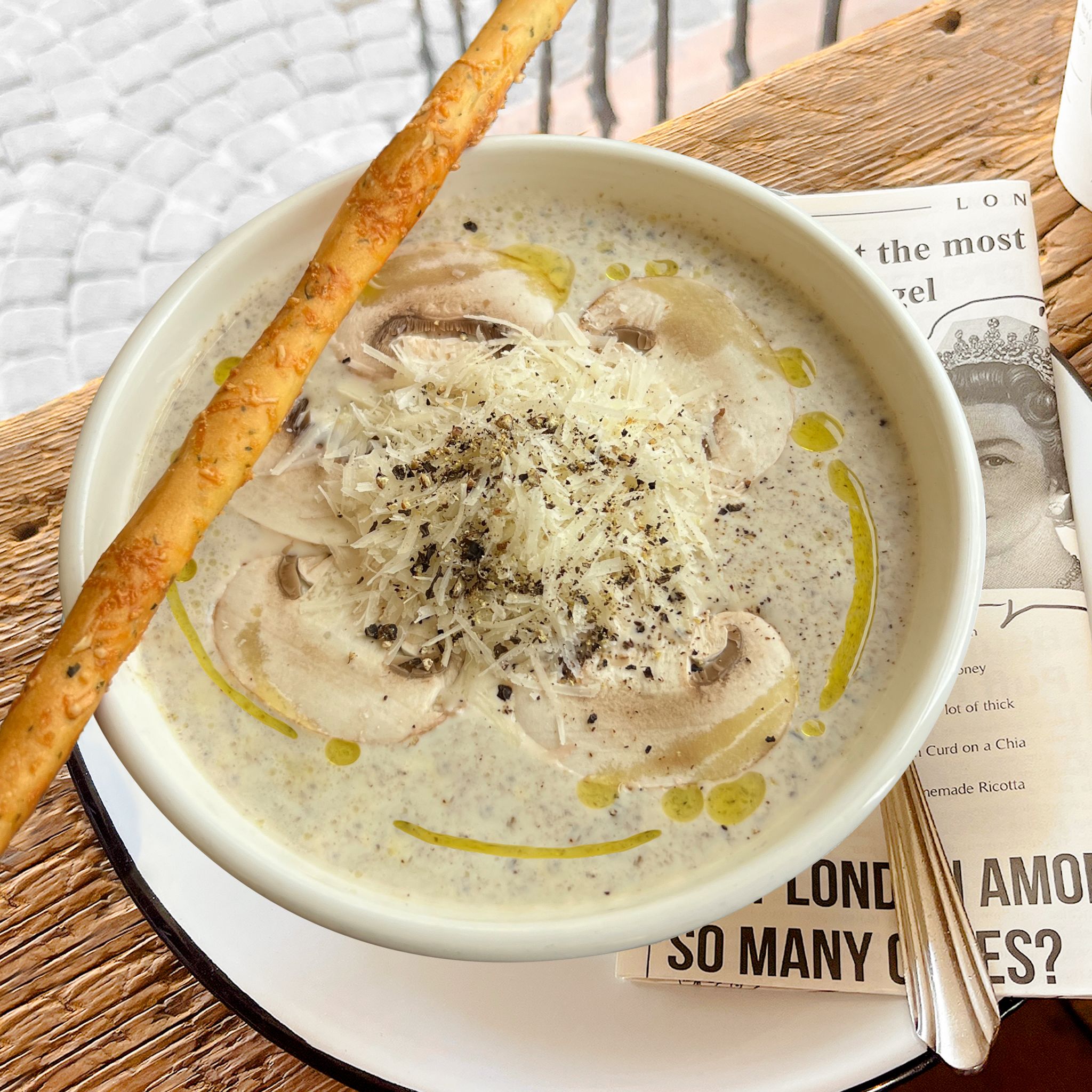 Mushroom soup