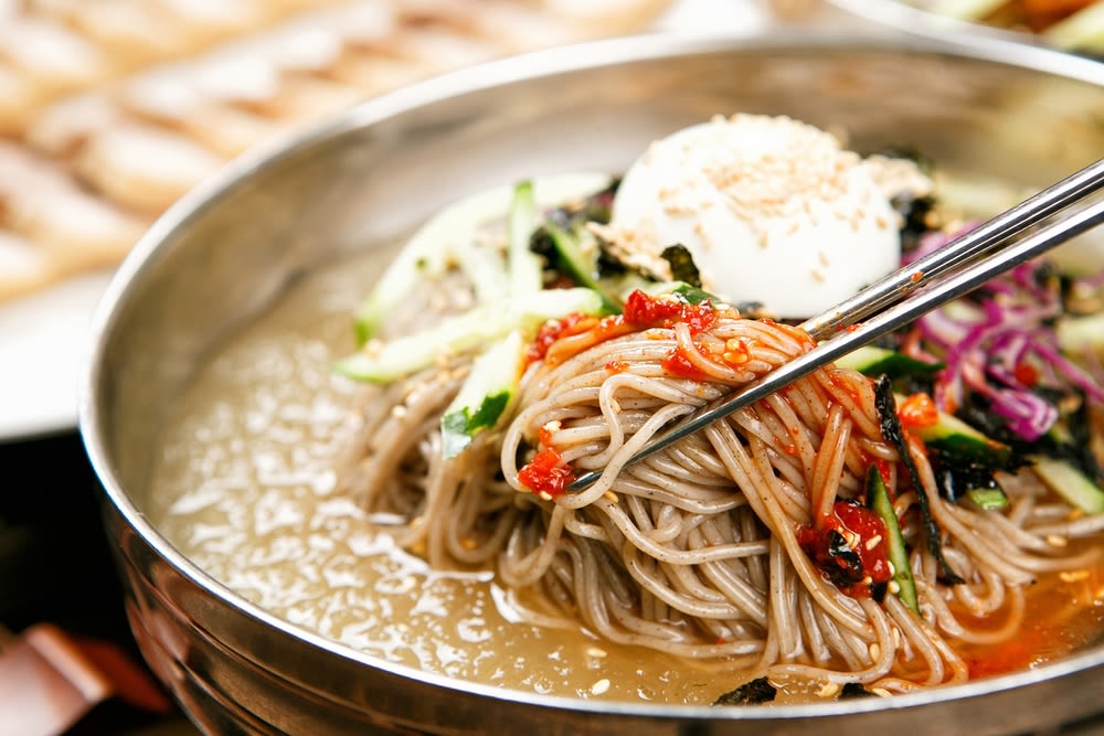 Milmyeon (wheat noodles)