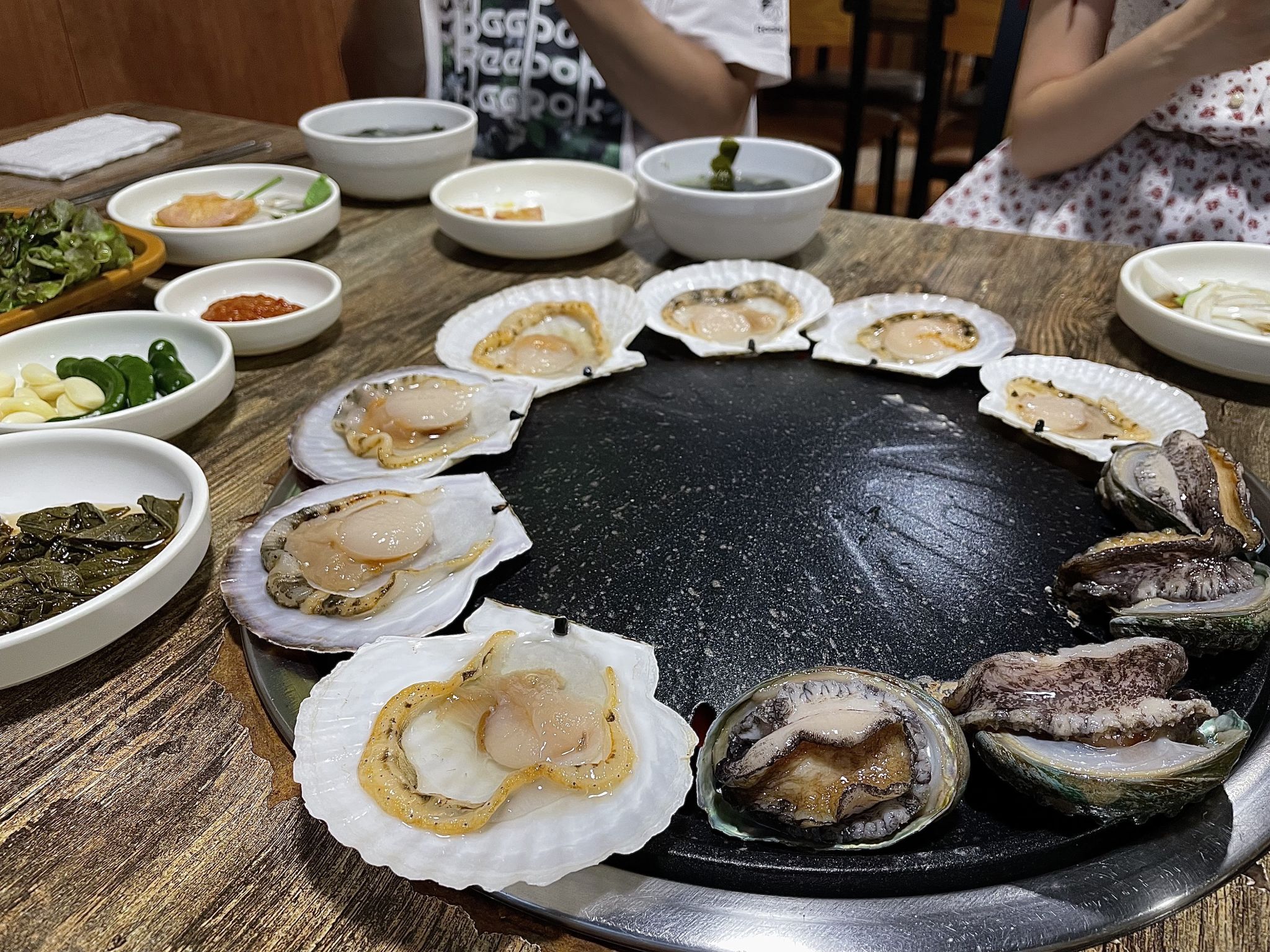 タイラギのサムハプ焼き