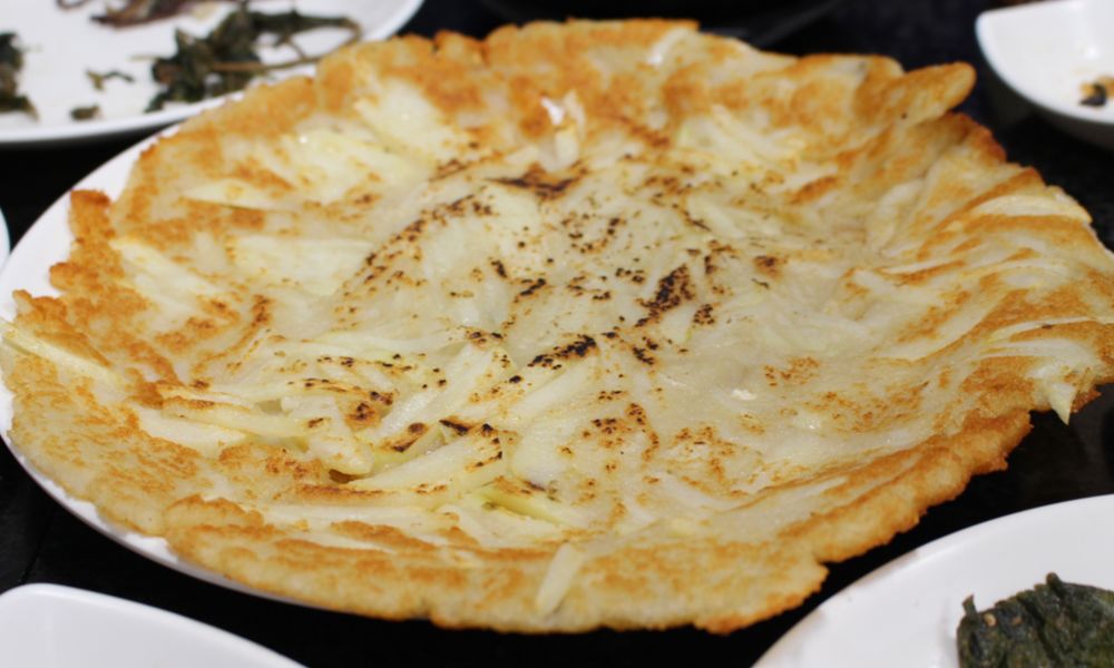 Gamja Jeon (potato pancake)