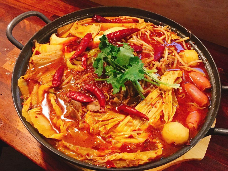 Sichuan-style Lamb Mala Hot Pot