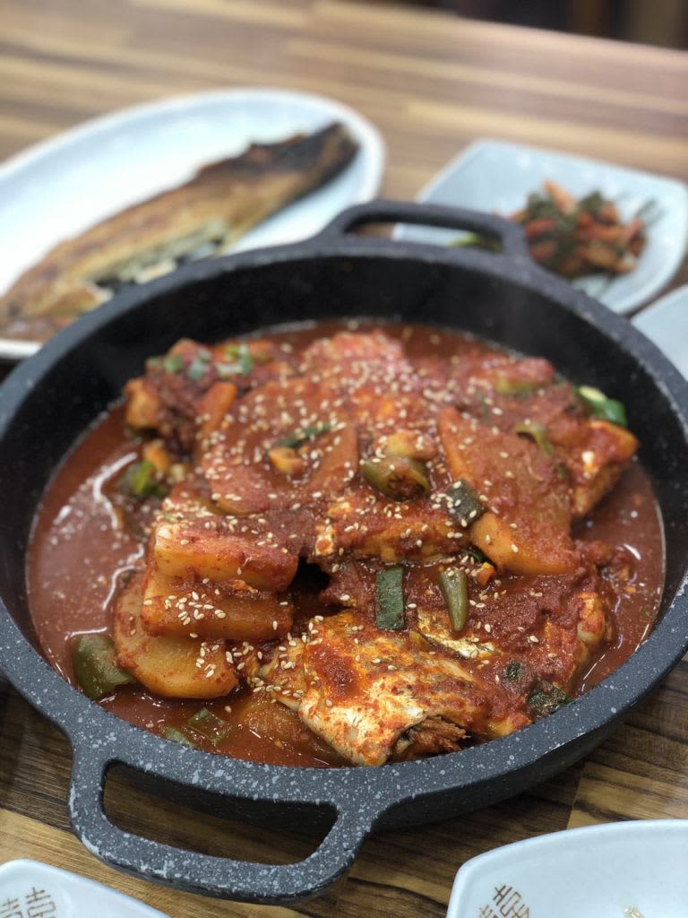 Galchi Jorim (braised cutlassfish)