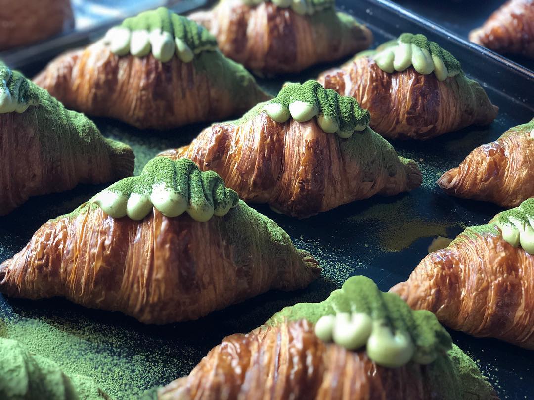Matcha Croissant