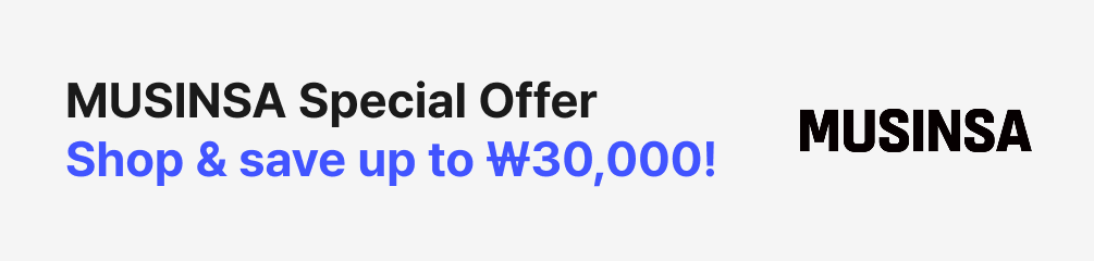 MUSINSA Special Offer