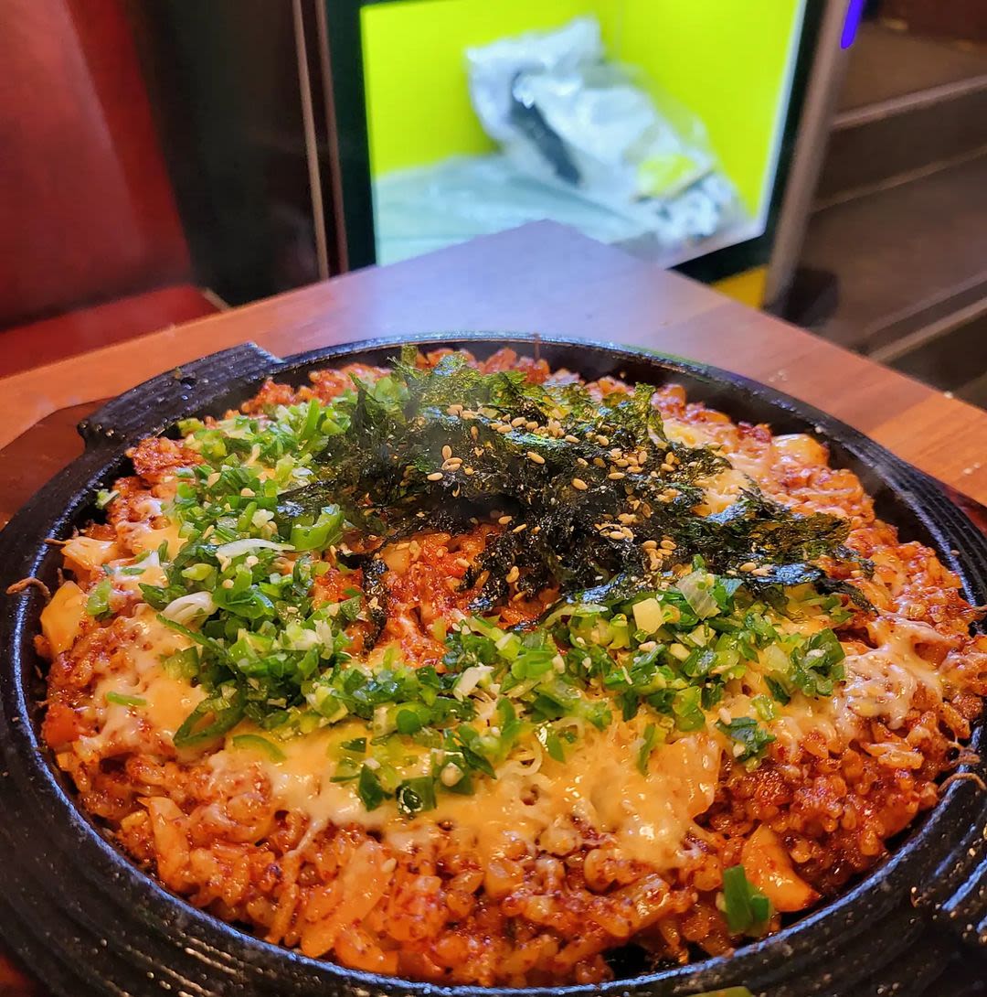 済州産豚肉鉄板チャーハン
