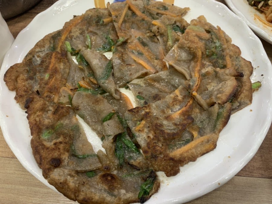 蕎麦チヂミ