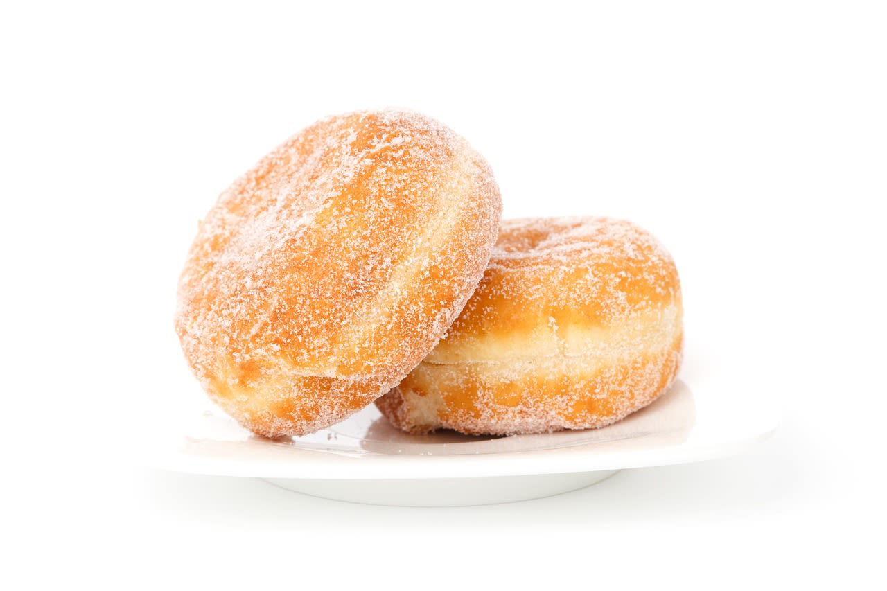 Red bean donut