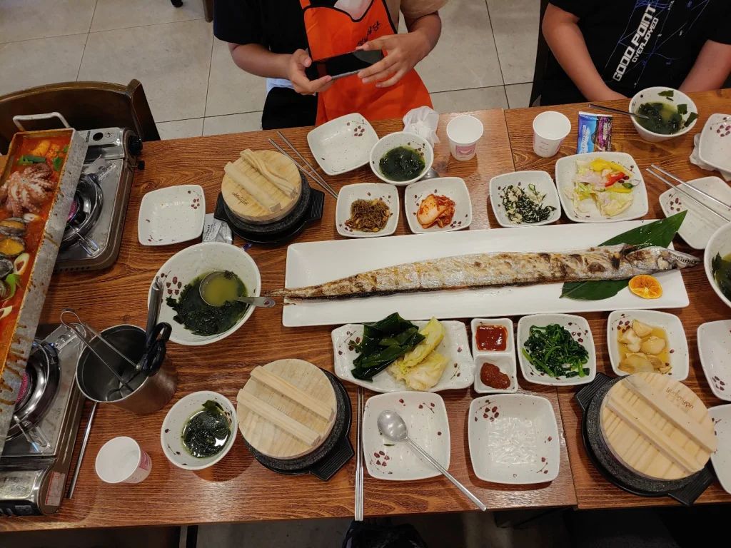 太刀魚の塩焼き