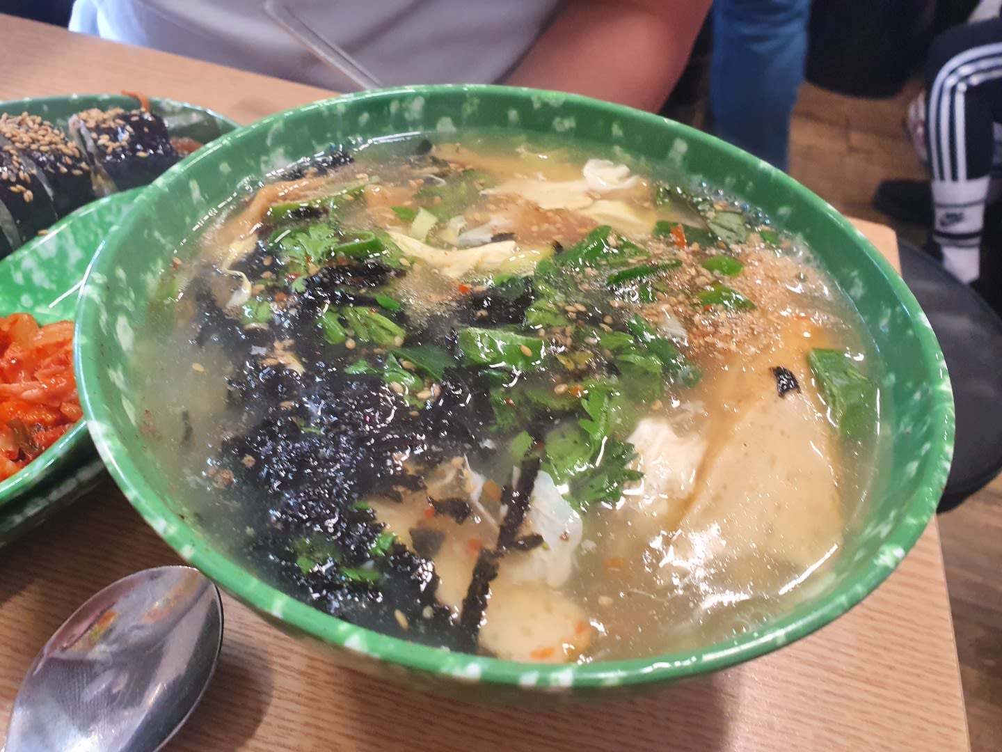 Jjol-udon (udon with chewy noodles)