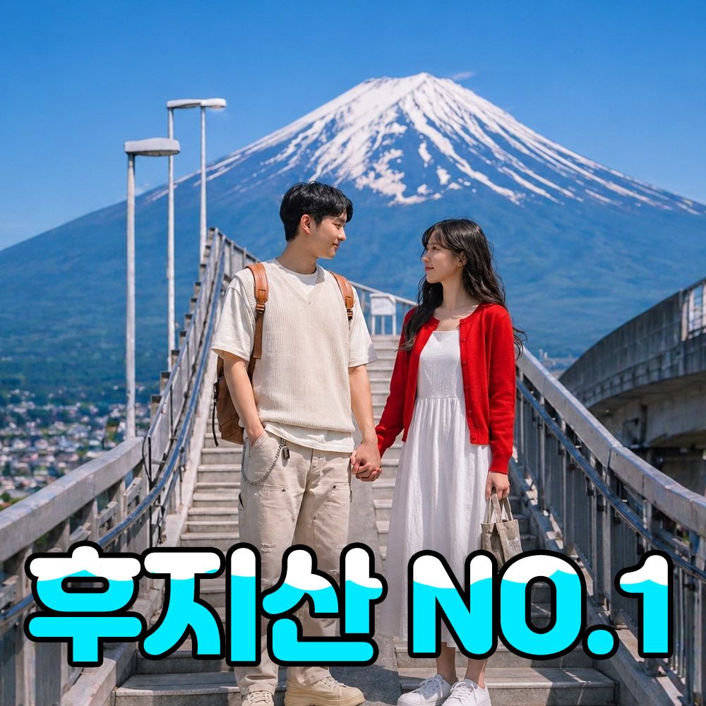 [시즈오카 출발]후지산 사진명소 일일버스투어(시라이토폭포,타누키호수) 대표 사진