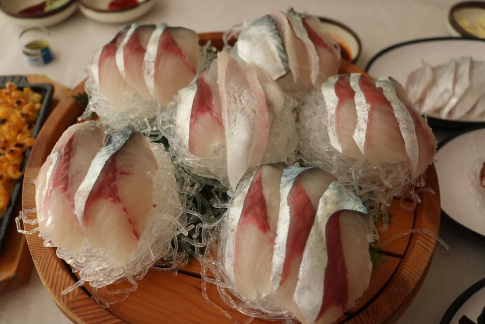 Assorted Sliced Raw Fish