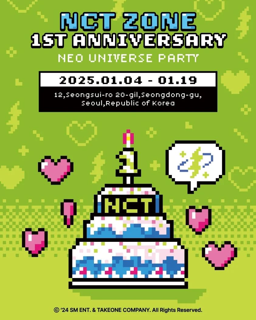 NCT ZONE 1ST ANNIVERSARY POP-UP