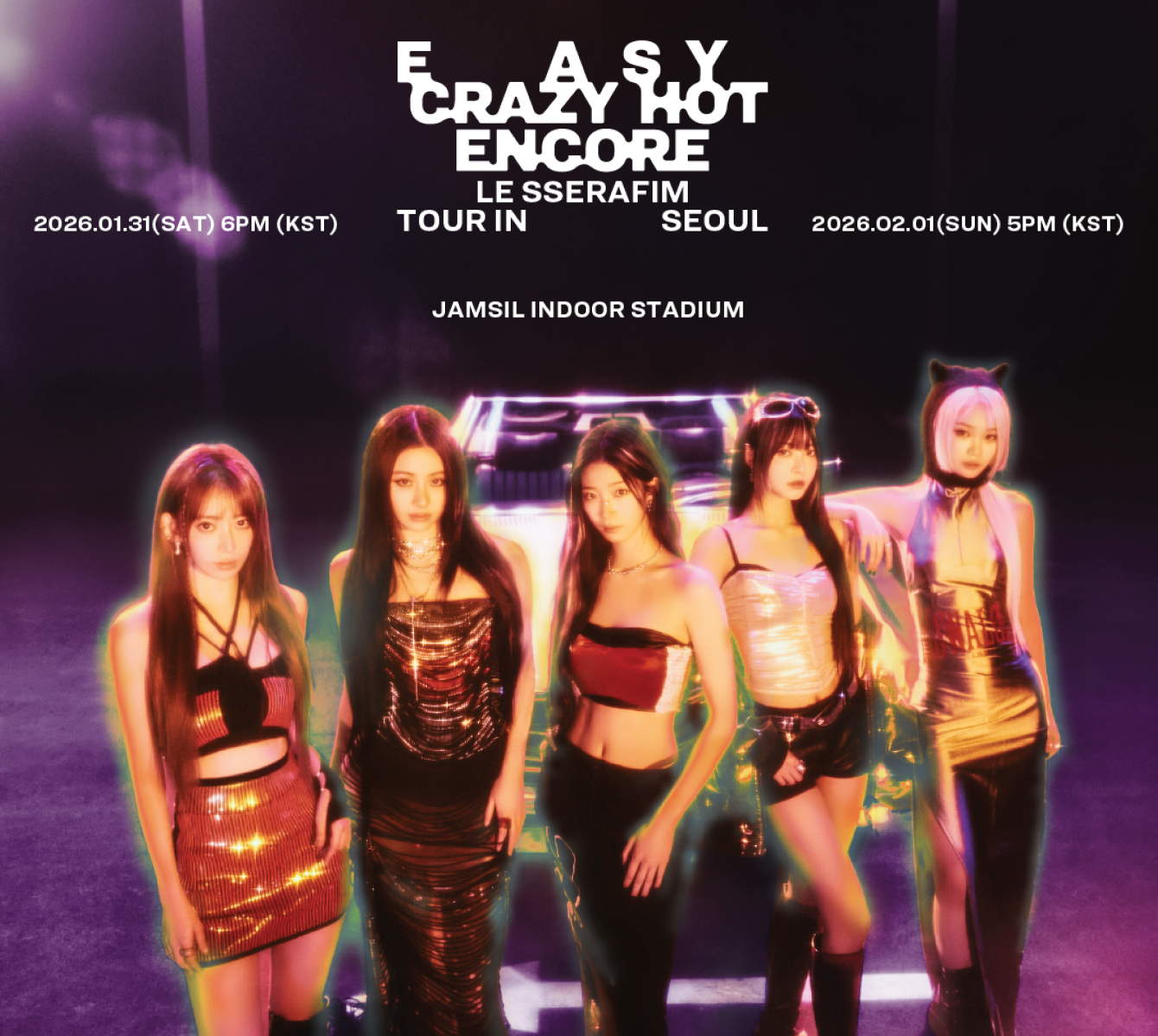 [Play&Stay] LE SSERAFIM TOUR 'EASY CRAZY HOT' ENCORE IN SEOUL + Hotel