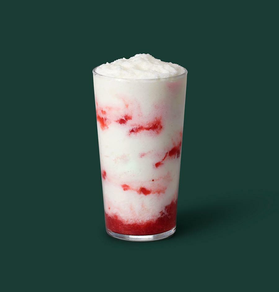 Strawberry delight yogurt blend