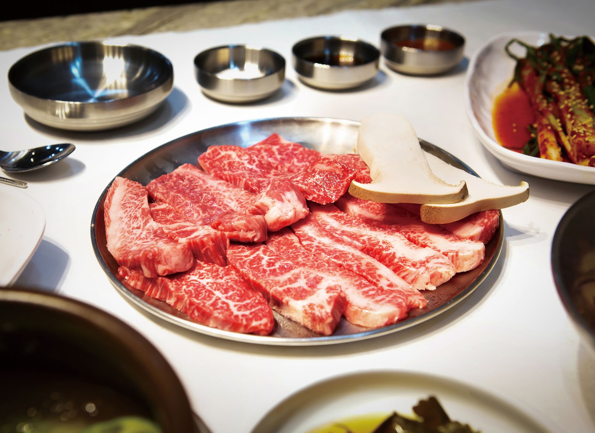 牛肉の盛り合わせ