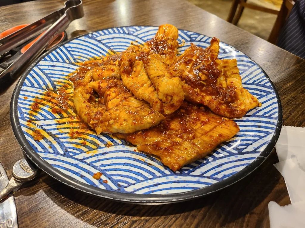 特上ミノ焼き