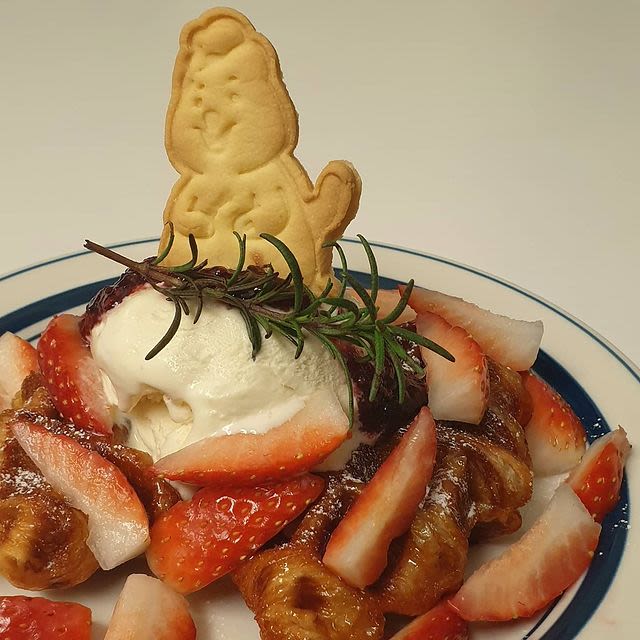 ブラウンクロッフル