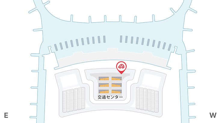 第2ターミナル レンタカー窓口