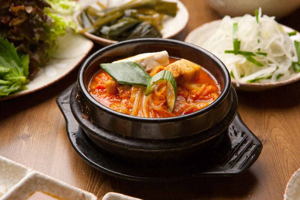 Black Pork Kimchi-jjigae (Kimchi stew)