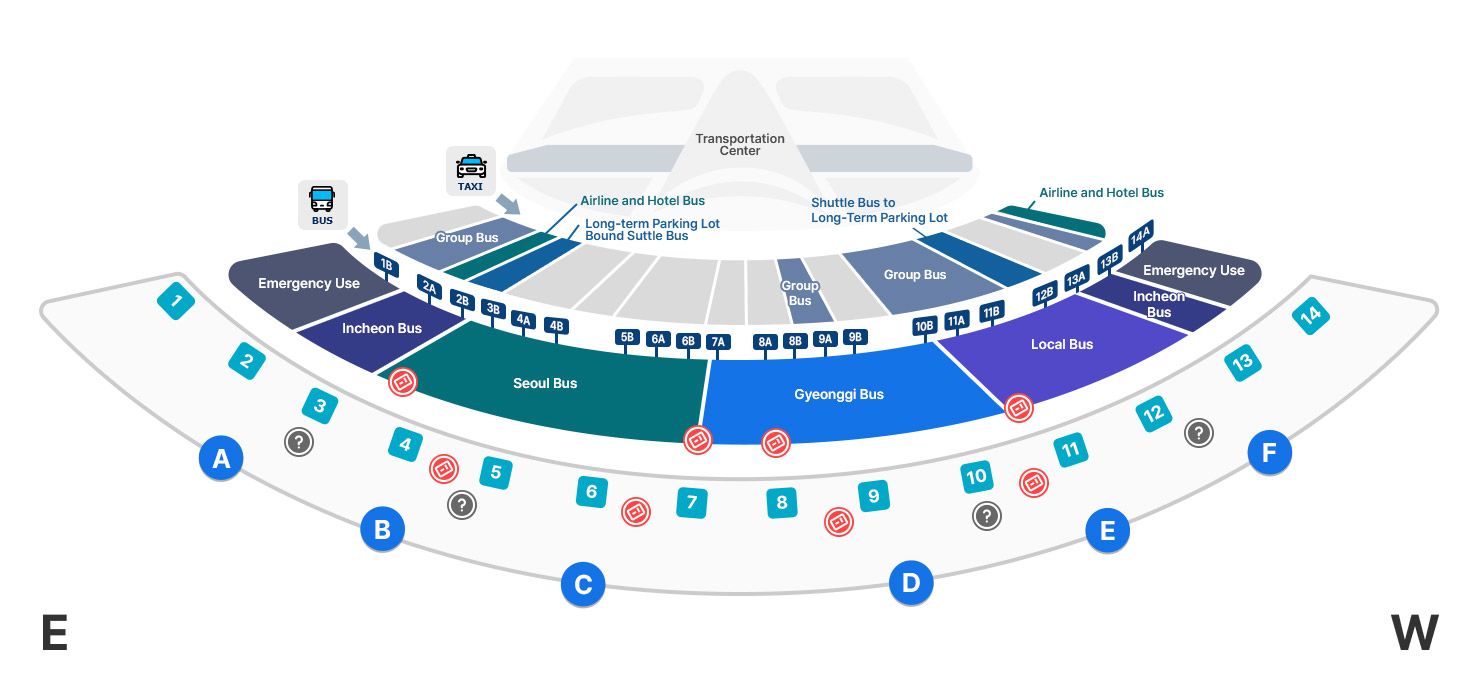 Terminal 1 Map