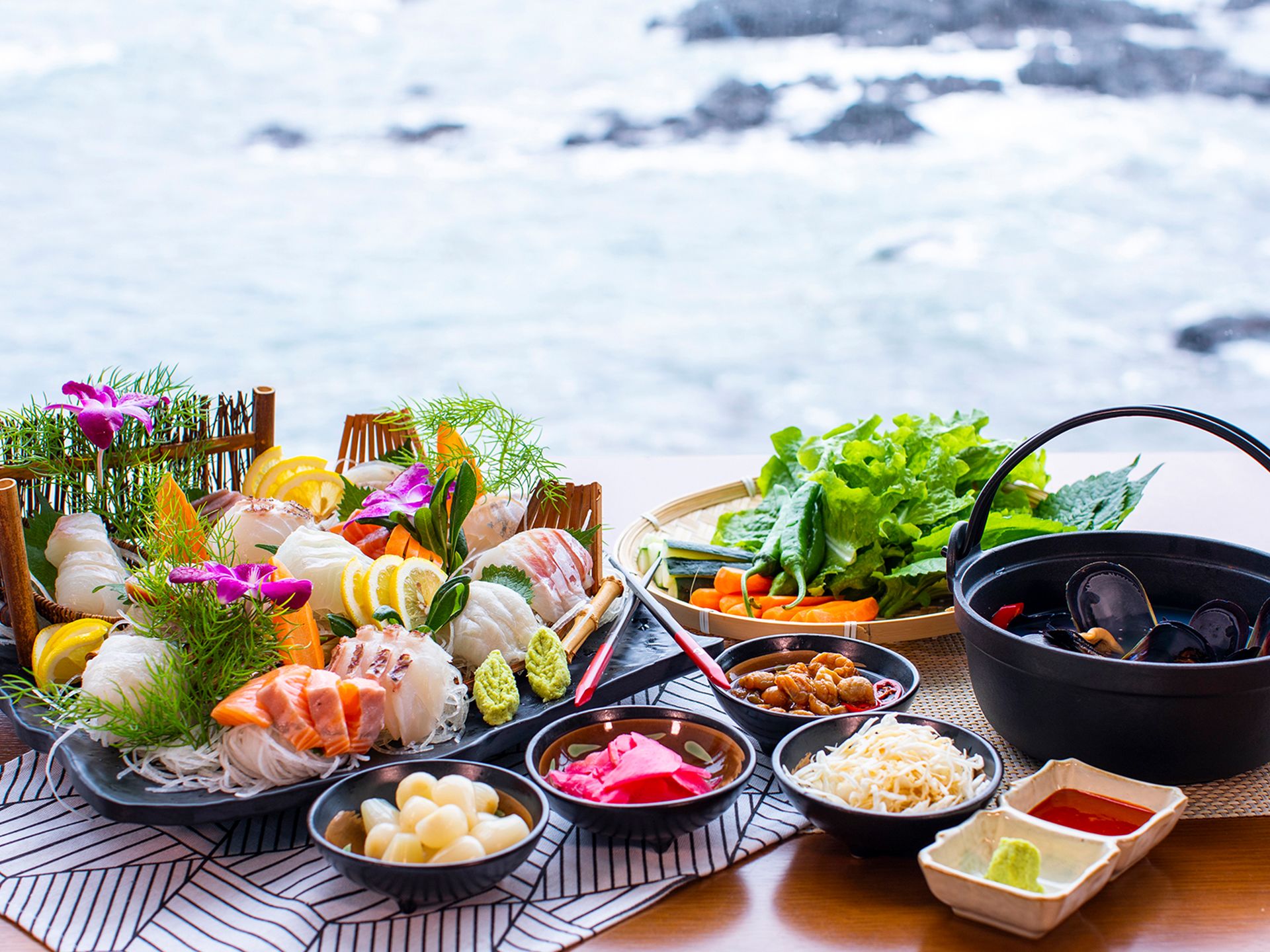 Assorted Sliced Raw Fish
