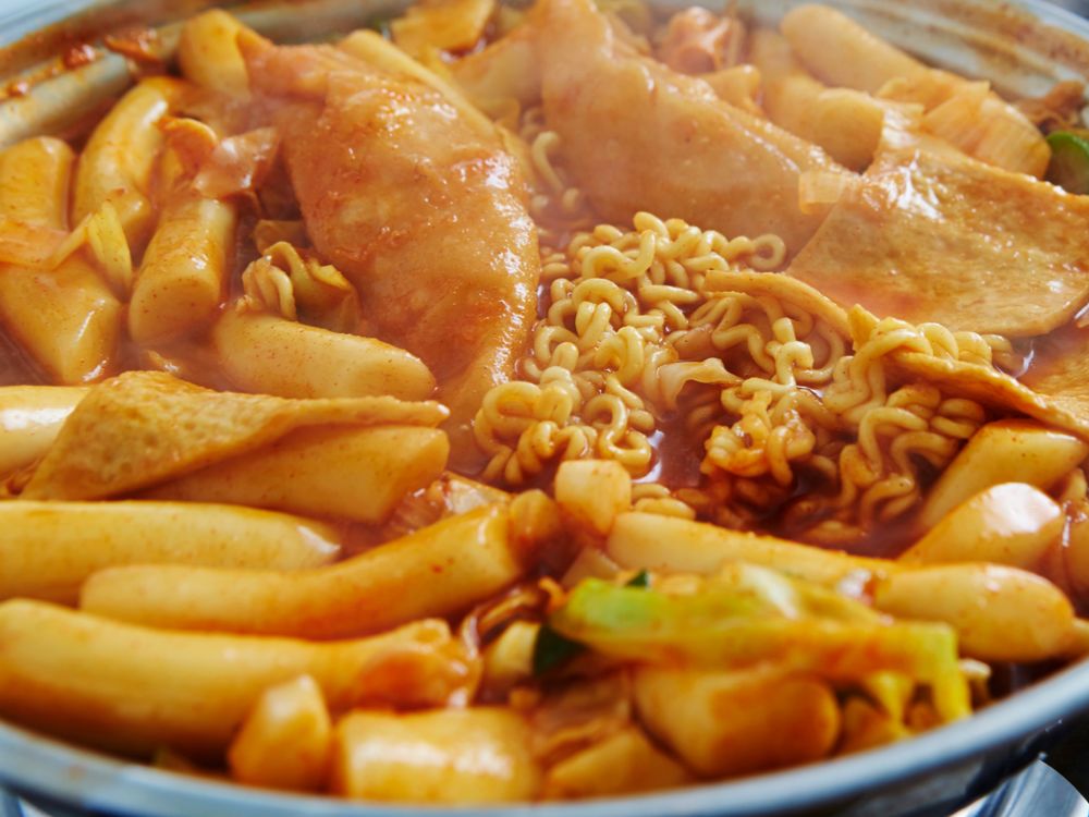 现煮辣炒年糕