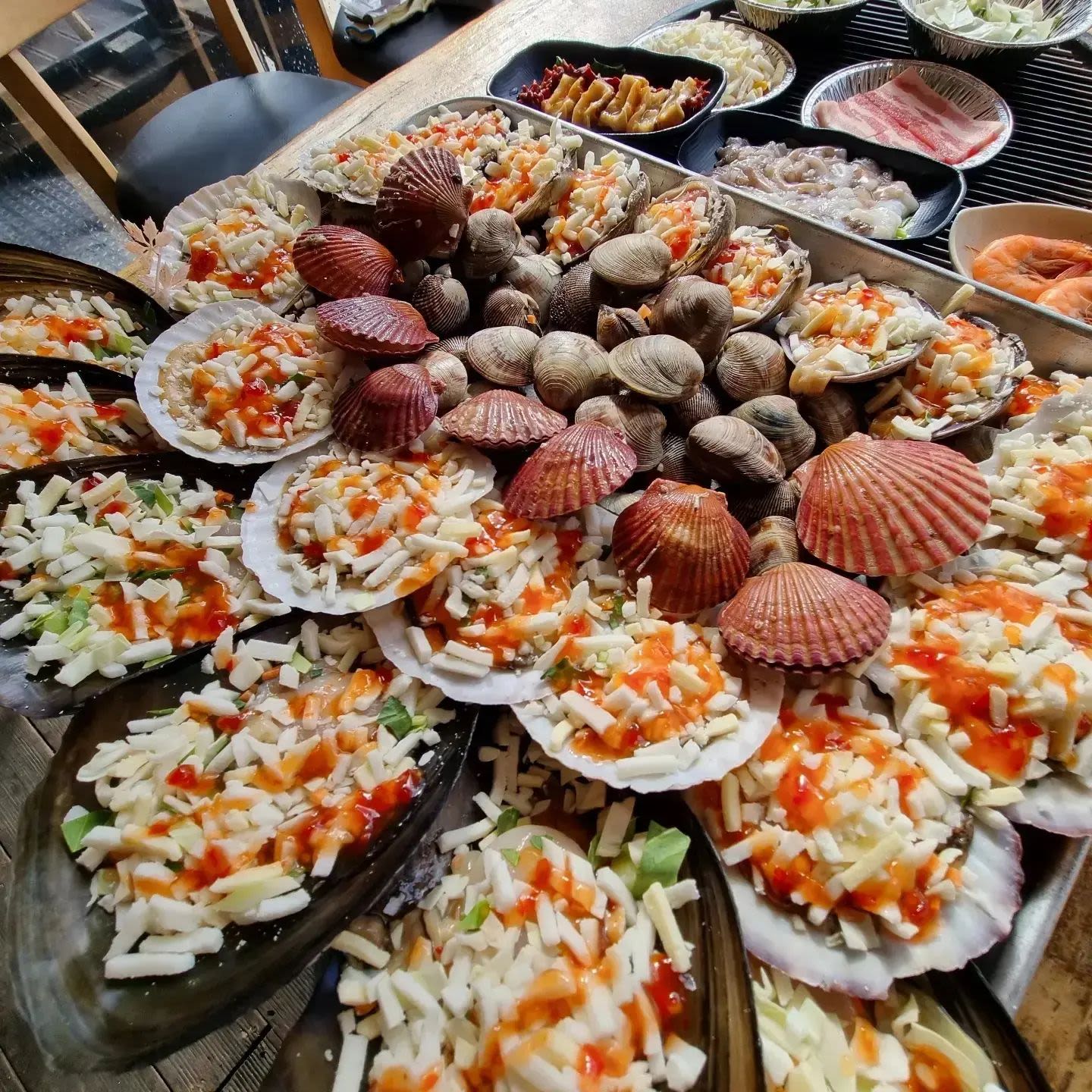 원조 삼선 조개구이
