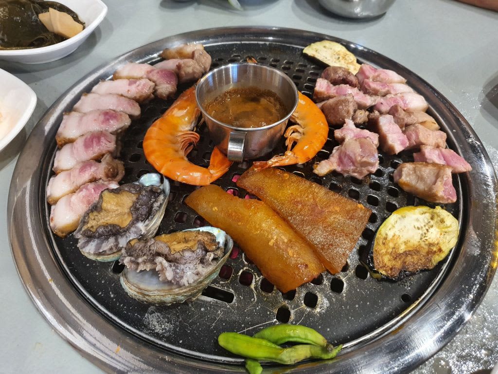黒豚の盛り合わせ