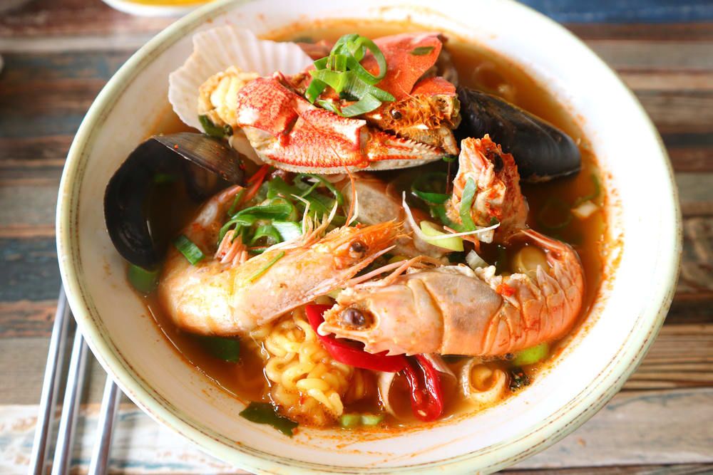 Seafood Ramyeon