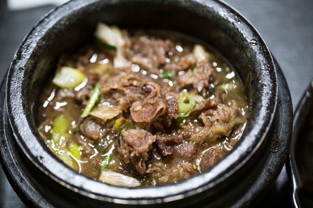 Hanyang Beef Bulgogi (marinated beef) Set
