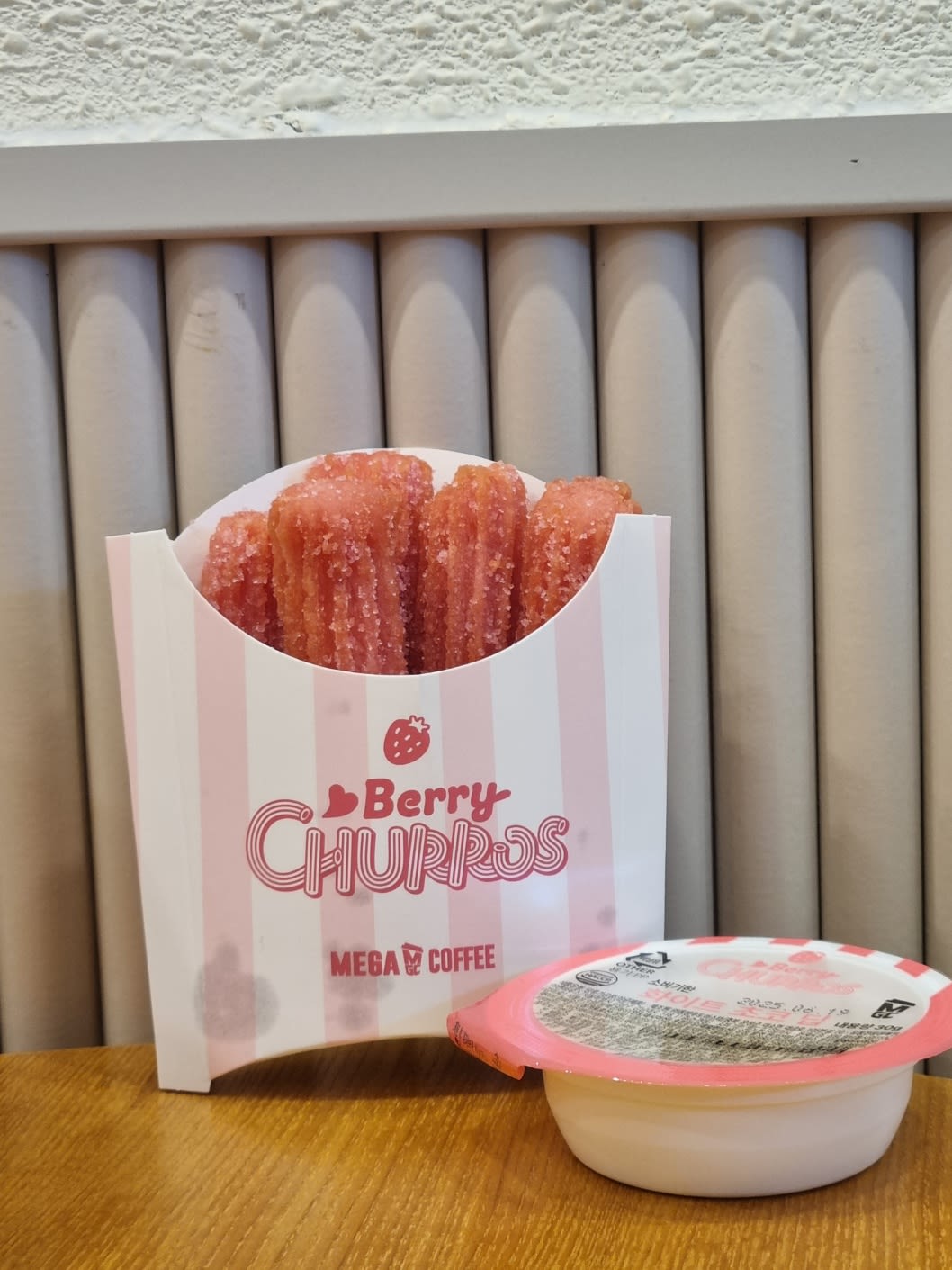 Sweet Pink Churros