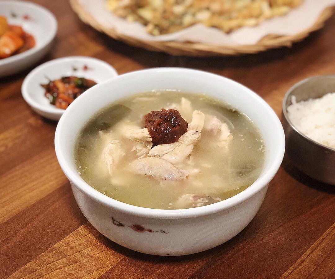 北朝鮮式鶏肉ユッケジャン